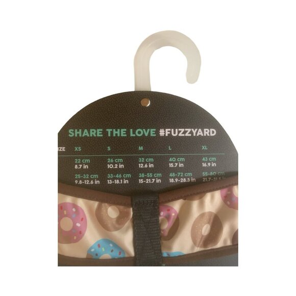 Dog Harness FuzzYard Donut Design: Medium - Picture 2 of 2